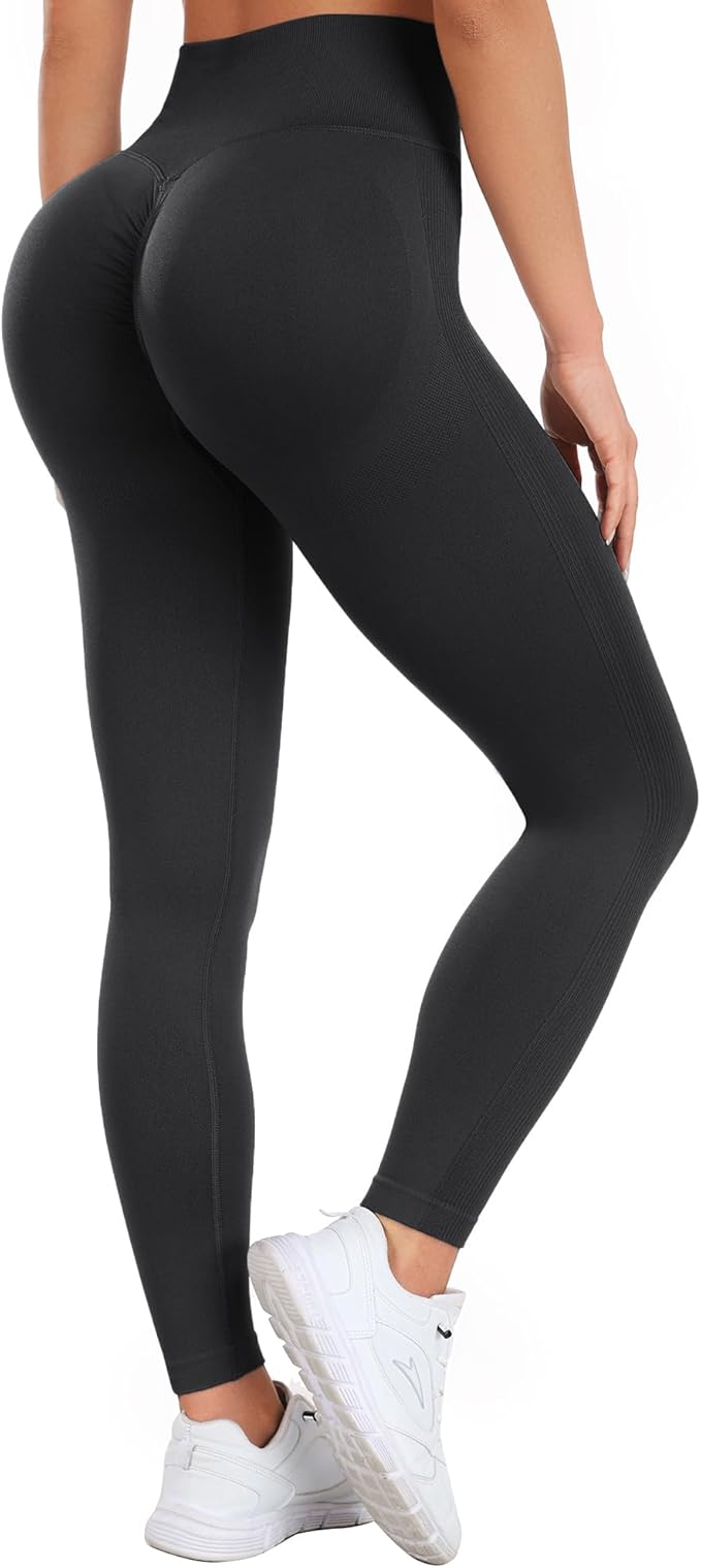 Leggins Mujer Push Up negro talla L/XL
