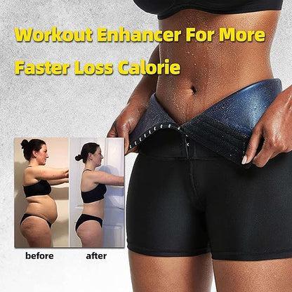 Pantalones Cortos de Sauna para Mujer L/XL